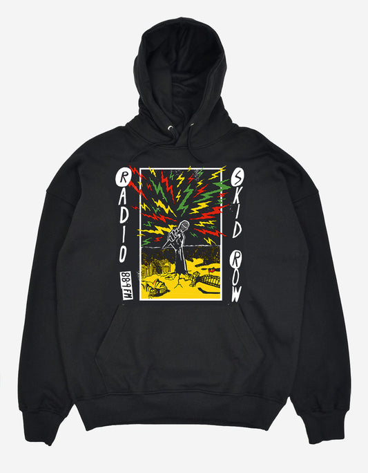 Black Skid Row Hoodie